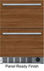 Thermador Freedom Collection 24" Double Undercounter PR Refrigerator T24UC905DP