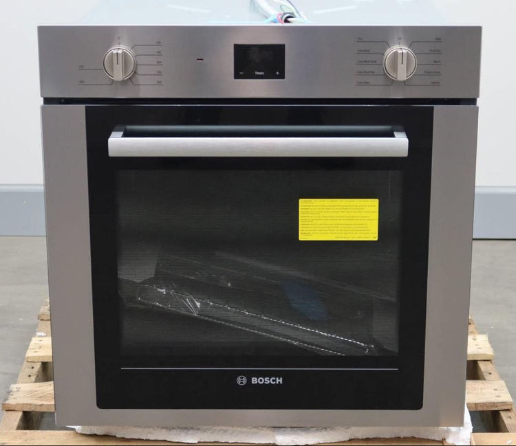 Bosch 500 Series 24" SS Single 2.8 Cu.Ft Convection Electric Wall Oven HBE5453UC