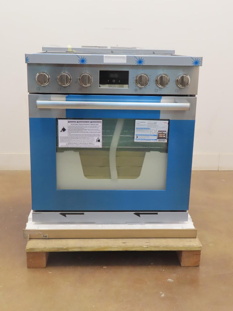 Bosch 800 Series HGS8055UC 30" Freestanding Gas Range with 5 Sealed Burners S.S
