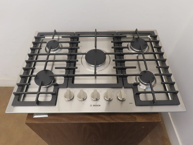 Bosch 500 Series NGM5058UC Stainless Steel 30" Gas Cooktop Full Warranty