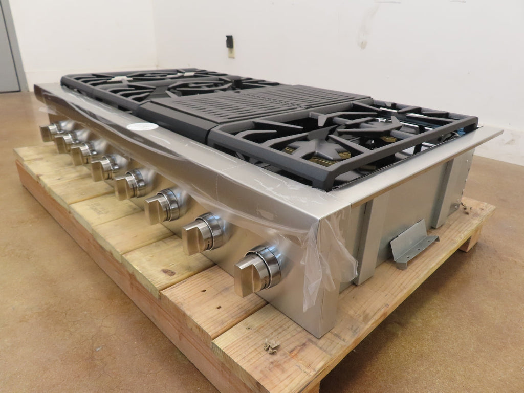 Thermador Professional Series PCG486WL 48" 6 Burner & Grill LED Light Rangetop