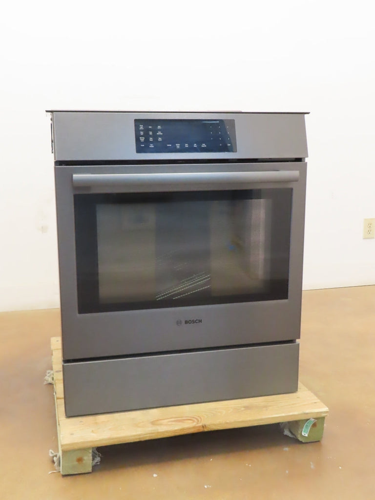 Bosch 800 Series HII8047U 30" Black Stainless Steel Slide-In Induction Range IMG