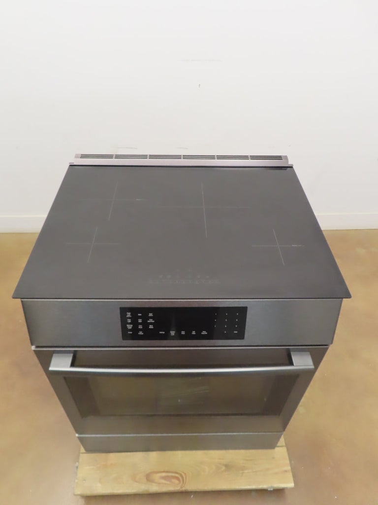 Bosch 800 Series HII8047U 30" Black Stainless Steel Slide-In Induction Range IMG