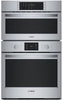 Bosch 500 Series 30" Double Speed Combination Electric Wall Oven HBL5754UC