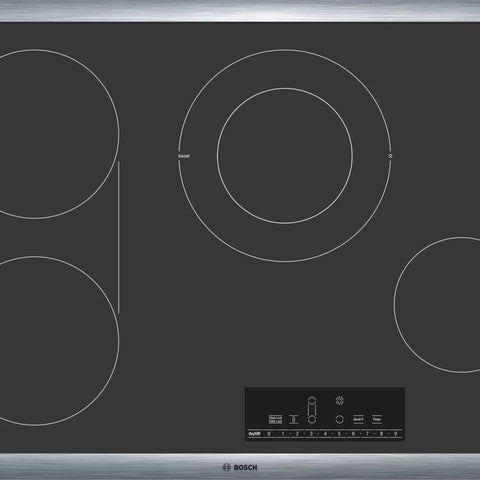 Bosch 800 Series NET8069SUC 30 Inch Electric Cooktop with 4 Elements