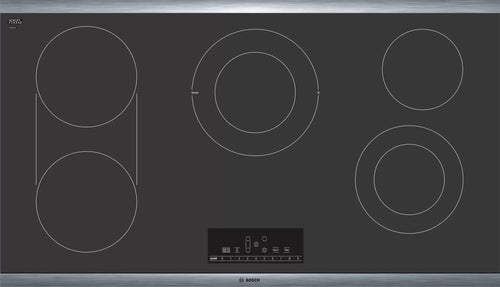Bosch 800 Series 36 Inch 5 Elements Bridge Element Electric Cooktop NET8669SUC