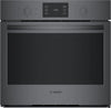 NIB Bosch 500 Series HBL5344UC 30" Black Stainless Single Electric Wall Oven