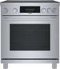 Bosch 800 Series HIS8055U 30" Freestanding Induction Electric Stainless S. Range