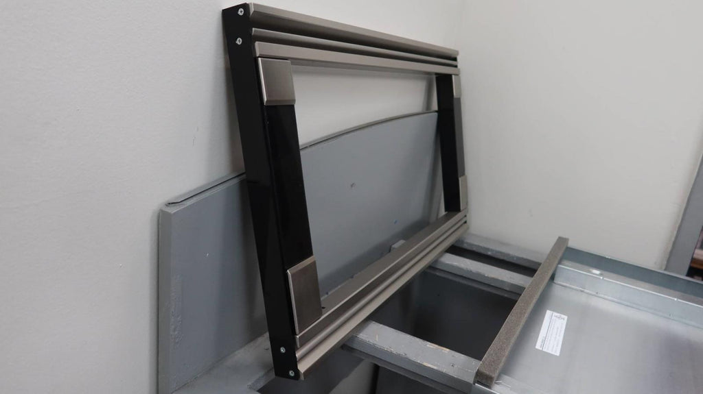 Viking 30 Inch Built-in Trim Kit Stainless Steel/Black RVMTK330SS