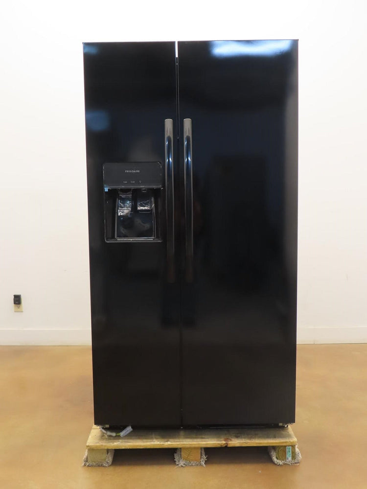 Frigidaire FRSS2623AB 36" Freestanding Side by Side Refrigerator Full Warranty