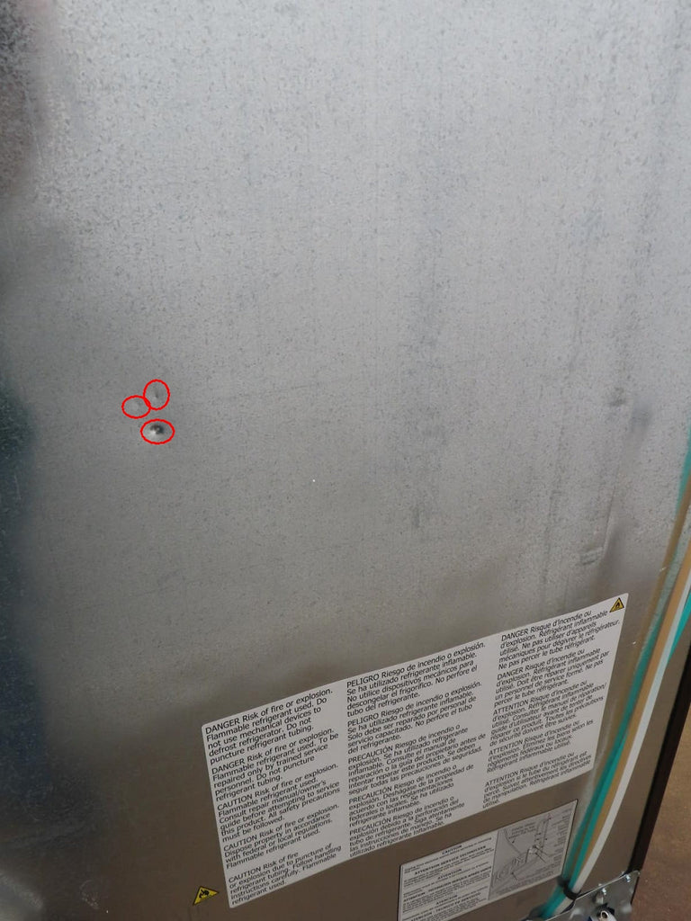 Frigidaire FRSS2623AB 36" Freestanding Side by Side Refrigerator Full Warranty