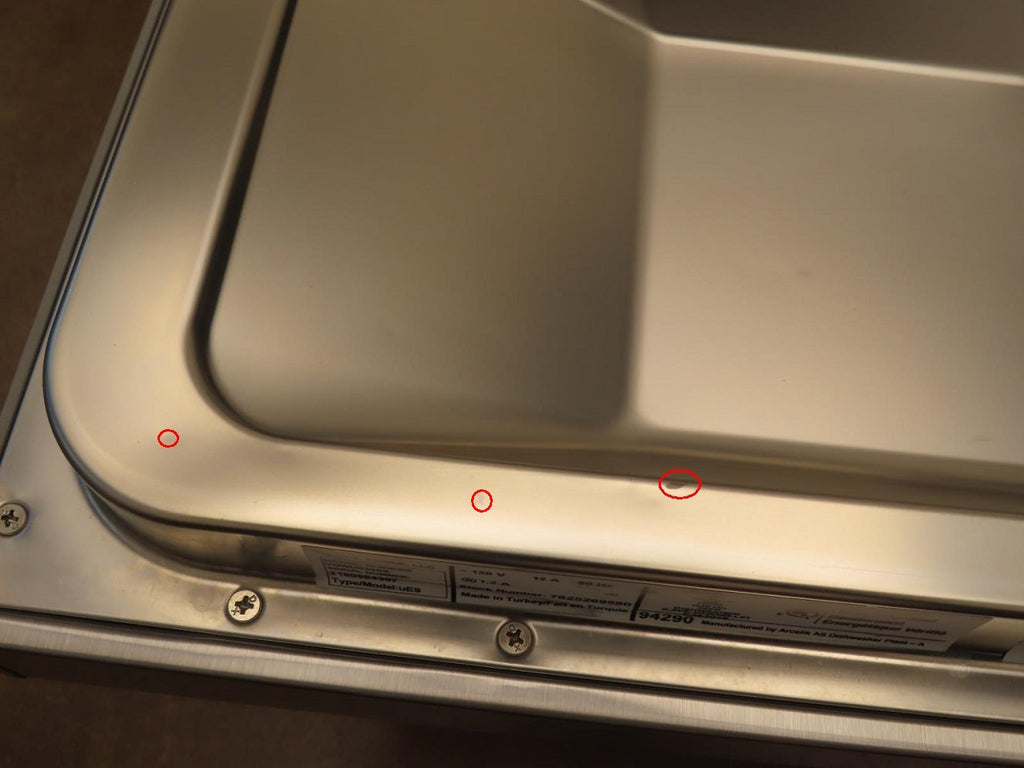 Viking VDWU524SS 24" LCD Control Panel 8 Cycles Quiet Clean Dishwasher