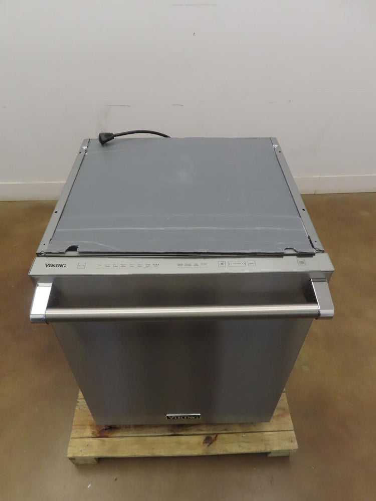 Viking VDWU524SS 24" LCD Control Panel 8 Cycles Quiet Clean Dishwasher