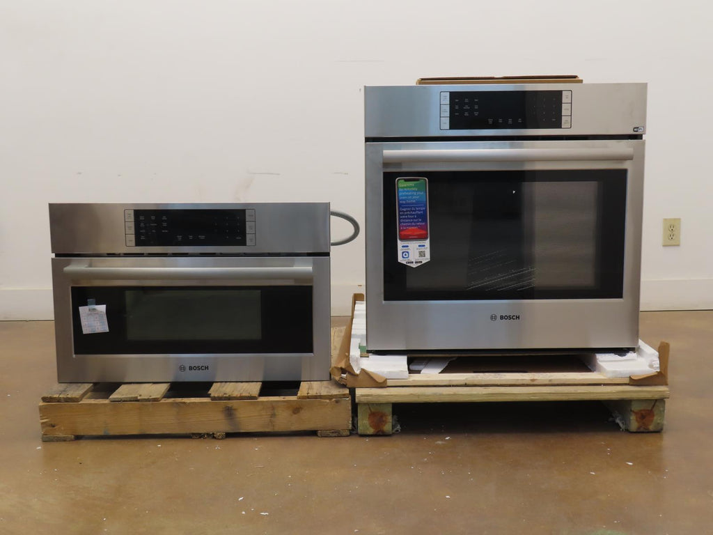 Bosch 800 Series HBL8753UC 30" Home Connect Smart Combination Speed Oven Pics
