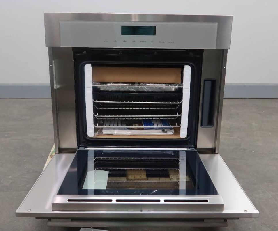 Thermador 30 Inch SS Soft Close Wifi Steam Convection Wall Oven MEDS301WS