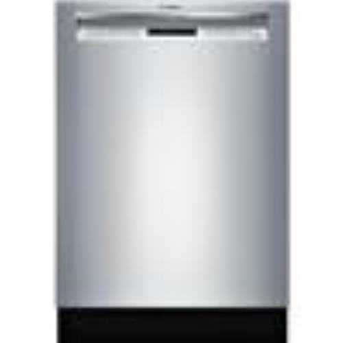 Bosch 300 Series SHEM63W55N 24" SS 44 dbA Infolight Full Console Dishwasher Pics