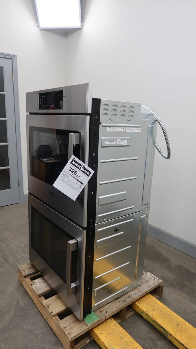 Bosch Benchmark Series 30" Self-Clean Double Electric Wall Oven HBLP651LUC