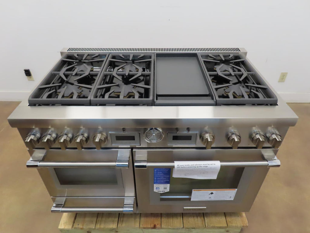 Thermador PRD48WDSGU 48" Pro Grand Home Connect Dual Fuel Range Stainless Steel