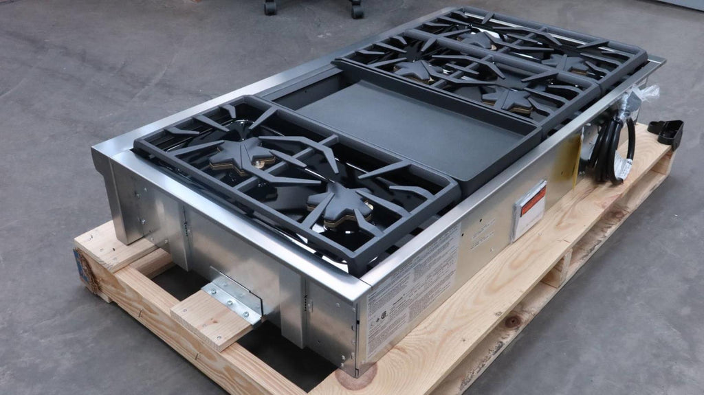 Thermador Professional Series SS 48" 6 Star Burner + Griddle Rangetop PCG486WD