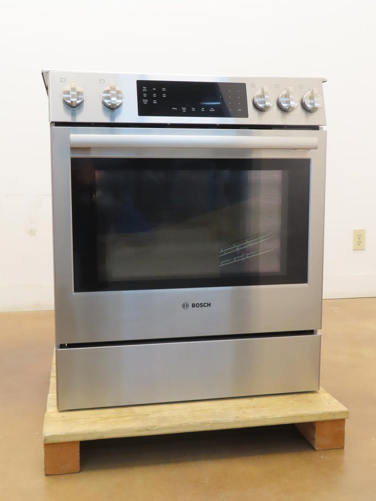 Bosch 800 Series HGI8056UC 30" Stainless Slide-In Convection Gas Range Excellent