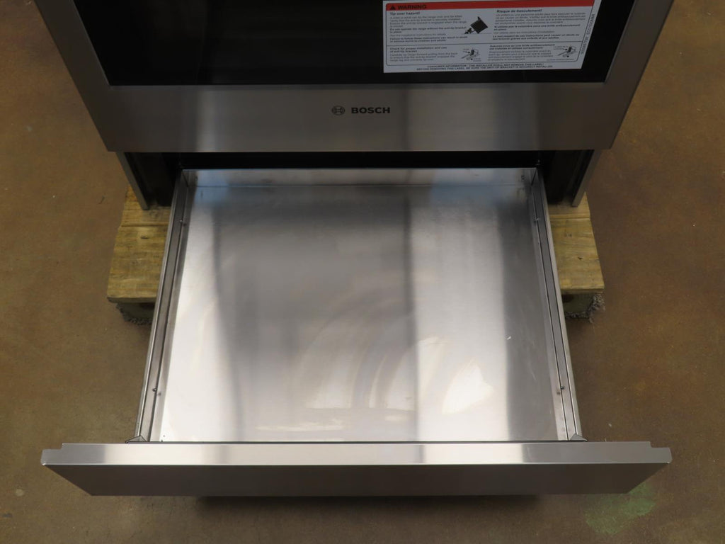 Bosch 800 Series HGI8056UC 30" Stainless Steel Slide-In Convection Gas Range Pic