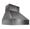 Trade-Wind Pyramid Style P724212 42" 1200 CFM SS Outdoor BBQ Vent Hood