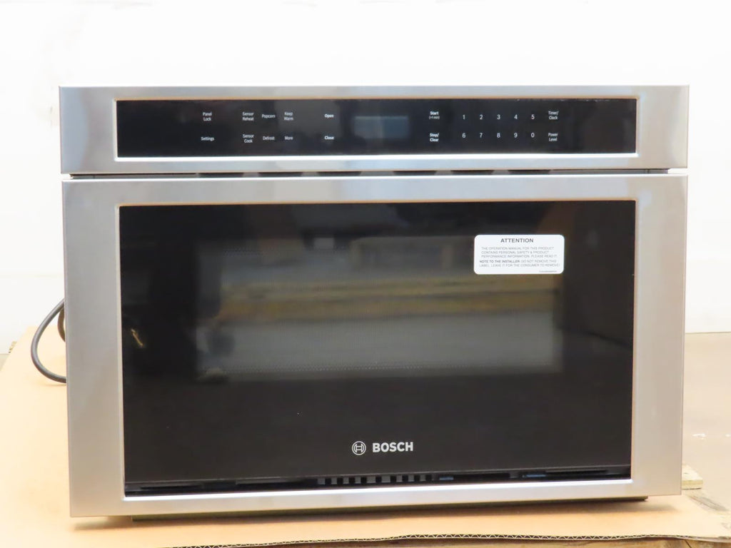 Bosch 800 Series HMD8451UC 24" Built-in Microwave Drawer Full Warranty Pictures