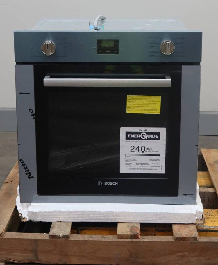 Bosch 24" SS Single 2.8 Cu.Ft 500 Series Convection Electric Wall Oven HBE5453UC