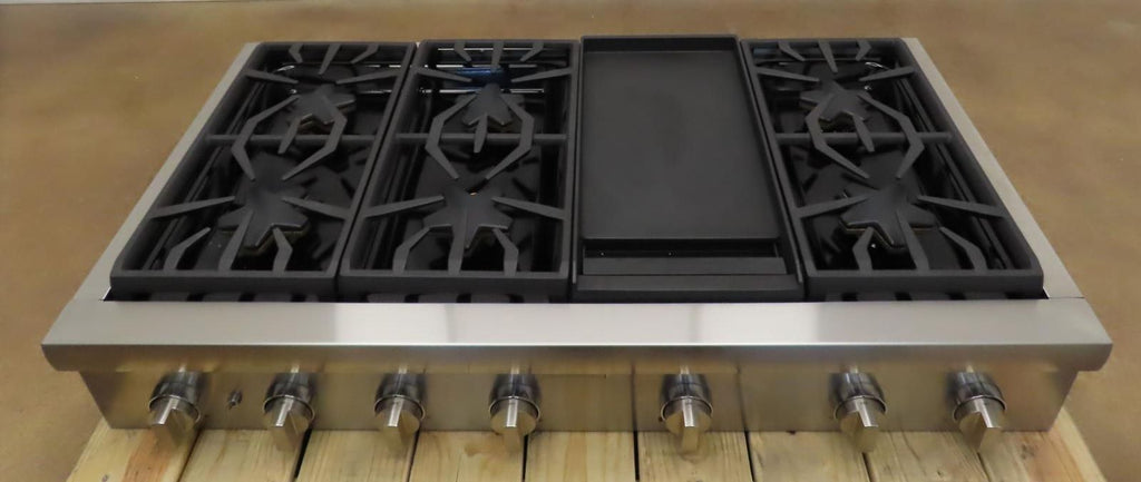 Thermador Professional Series 48" 6 Star Burners Rangetop PCG486WD Full Warranty