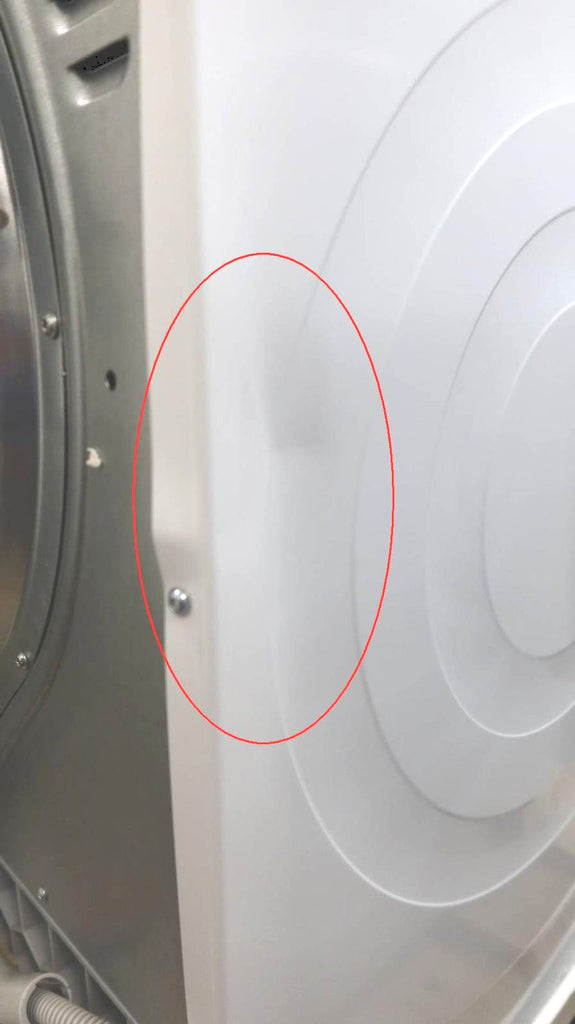 Bosch White 800 Series Front Load Washer+Dryer Set WAW285H2UC / WTG865H4UC