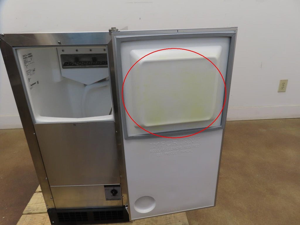 Scotsman DCE33PA1SSD 15" Gourmet Ice Under Counter Ice Maker Panel Ready