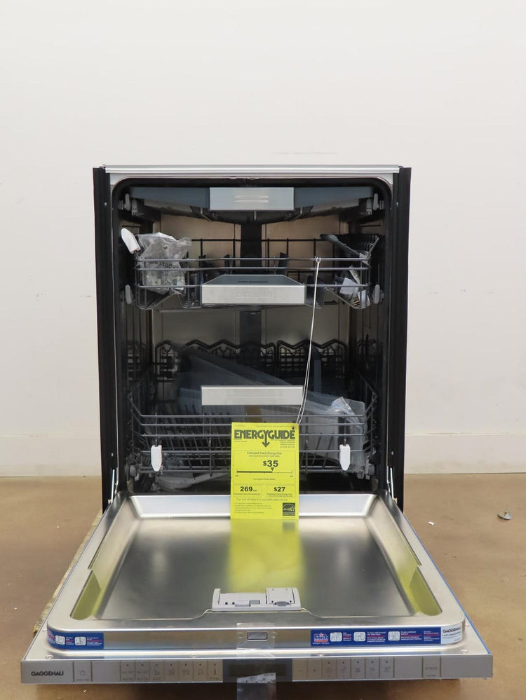 Gaggenau 200 Series DF211700 24" 44 dBA Integrated Panel Ready Dishwasher