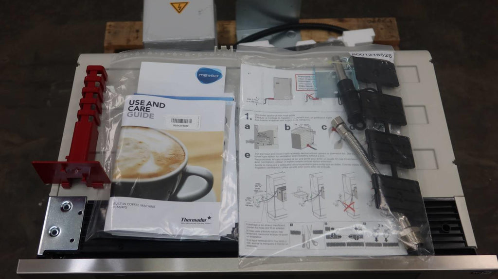 Thermador 24" SS Plumbed Personalized Beverage Smart Coffee Machine TCM24PS