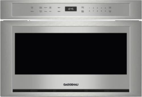 Gaggenau 24" 1.2 cu.ft.Buildt In Stainless Steel Microwave Drawer MW420620