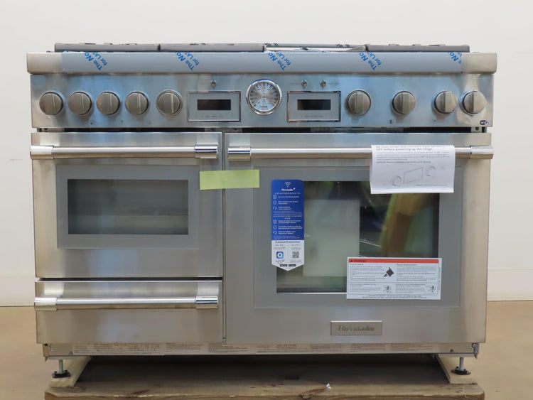 Thermador PRD48WDSGU 48" Pro Grand Home Connect Dual Fuel Range StainlessSteel