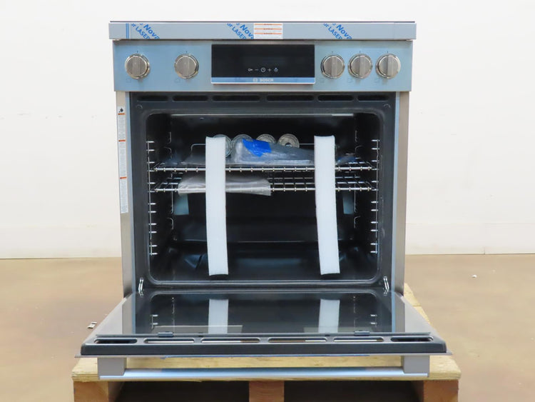 Bosch 800 Series HIS8055U 30" Freestanding Induction Electric S.S Range Perfect