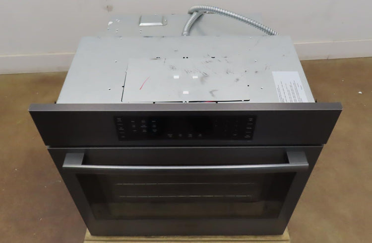 Bosch 800 Series HBL8443UC 30" Black Stainless S Smart Single Electric Wall Oven