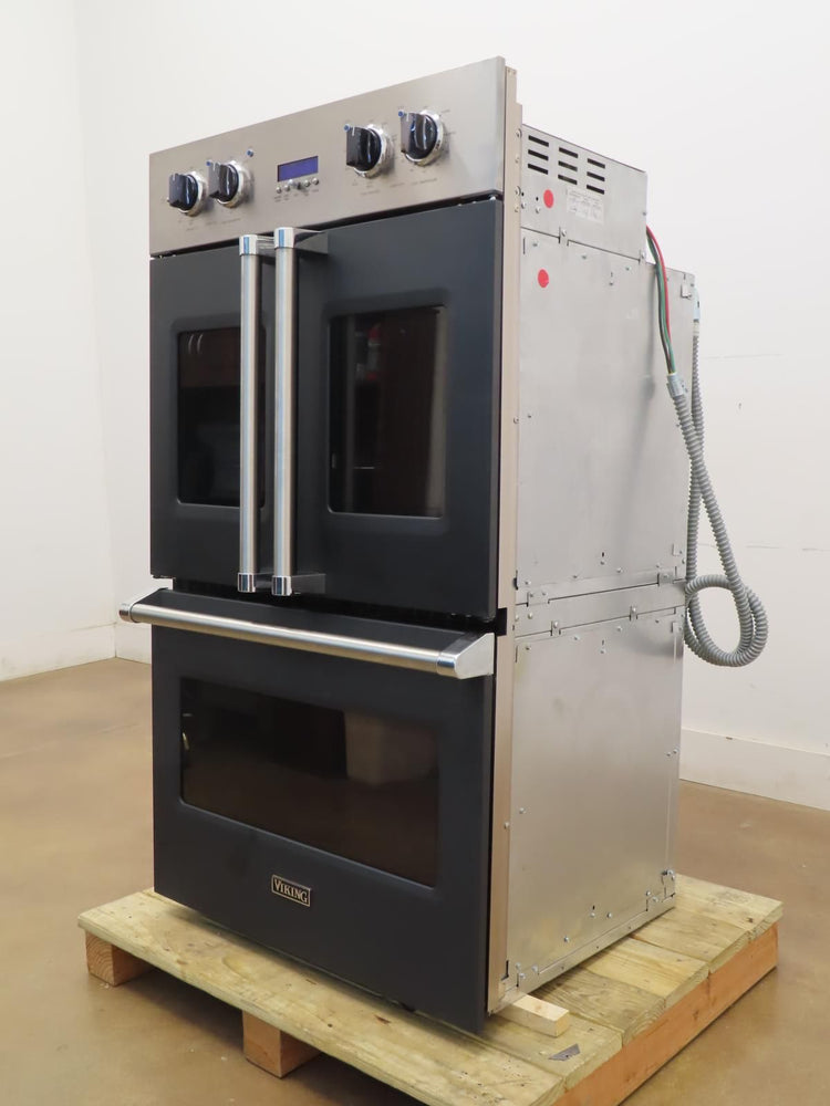 Viking 7 Series VDOF7301CS 30" Cast Black Double Electric Wall Oven 2022 Model