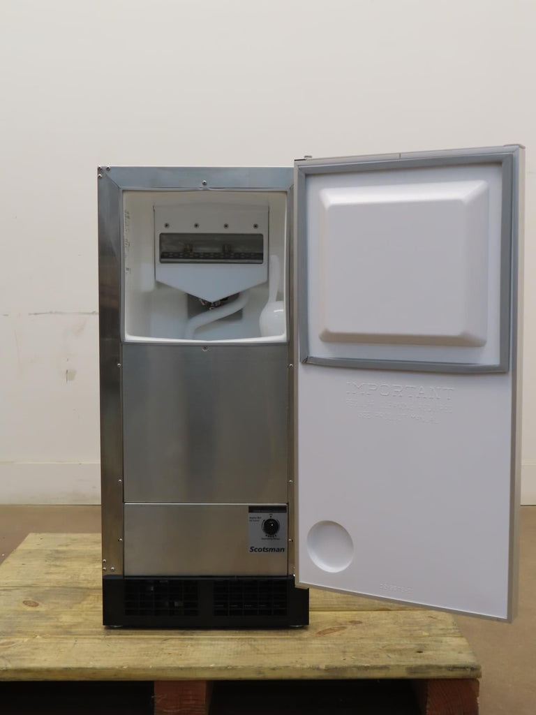 Scotsman DCE33A1SSD 15" 30 lbs Gravity Drain Under Counter Panel R. Ice Maker