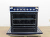 AGA AEL361INSKY Elise Series 36" Freestand Electric Induction Midnight Sky Range
