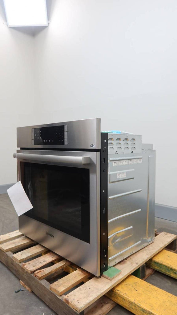 Bosch 30" SS Smart Wifi 4.6 Cap Single 800 Series Electric Wall Oven HBL8453UC