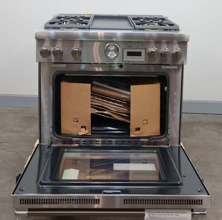 Thermador Pro Grand Professional Series 36" Freestanding SS Gas Range PRG364WDG