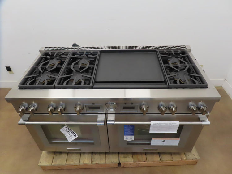 Thermador Pro Grand PRD606WEG 60'' ProStyle Dual Fuel Range Full Warranty Pics