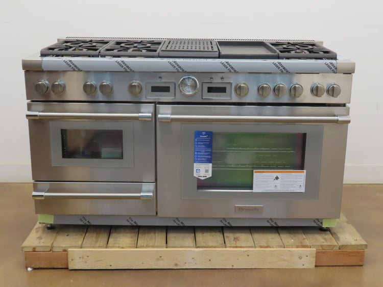 Thermador Pro Grand PRD606WCSG 60" Star Burner Pro-Style Dual Fuel Range