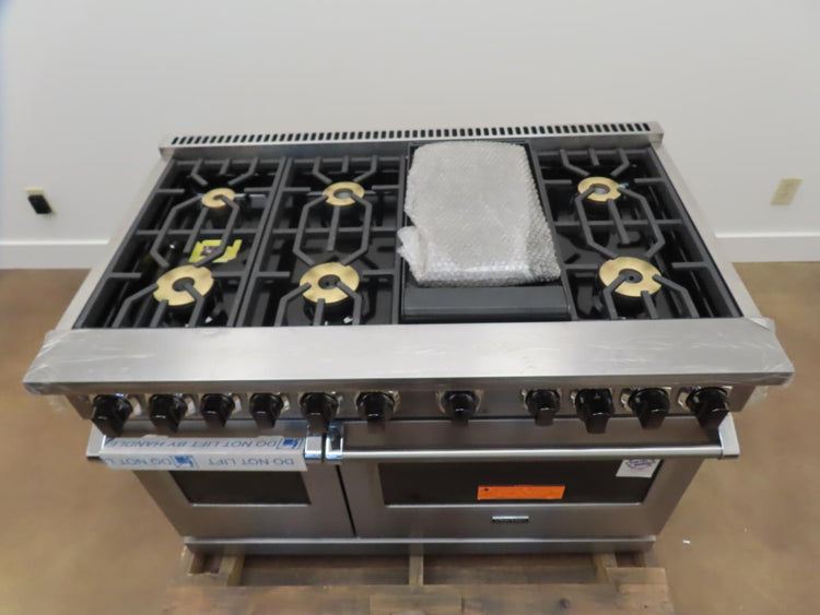 Viking 7 Series VDR74826GSSLP 48" Freestanding Professional Dual Fuel Range