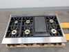Viking '21 7 Series 48"  6 Viking Burners + REV Griddle Gas Rangetop VRT7486GSS