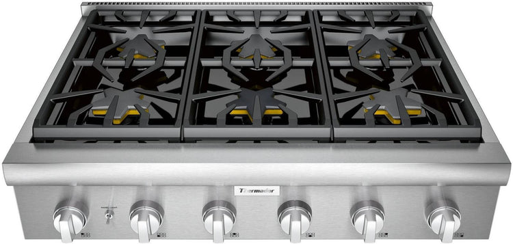 Thermador Professional Series PCG366W 36" Gas Rangetop Full Warranty Pictures