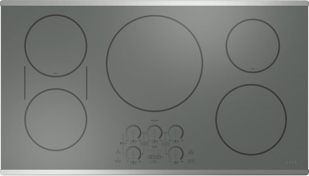 Cafe CHP90362TSS 36 Inch Induction Smart Cooktop with 5 Elements