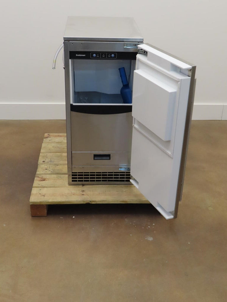 Scotsman Brilliance Series SCN60PA1SS 15" Undercounter Nugget Ice Maker Images