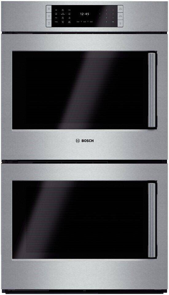 Bosch Benchmark 30" 4.6 cu.ft 14 Mode SS Double Electric Wall Oven HBLP651LUC